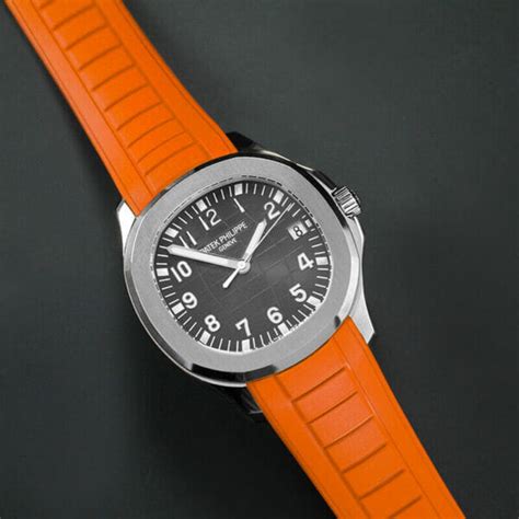 patek philippe 5123|5167a with orange strap.